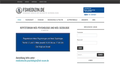 Desktop Screenshot of fsmedizin.de