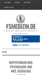 Mobile Screenshot of fsmedizin.de