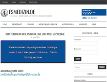 Tablet Screenshot of fsmedizin.de